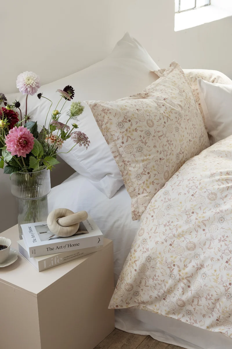 Borås Cotton Liva sengesett 140x200/50x70 Rosa 