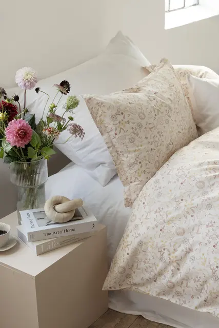 Borås Cotton Liva sengesett 140x200/50x70 Rosa 