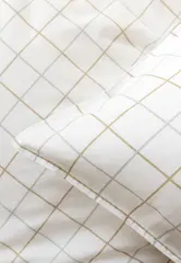 Borås Cotton Lumi sengesett 140x200/50x70 Taupe