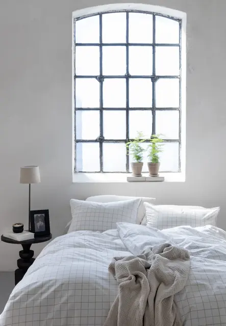 Borås Cotton Lumi sengesett 140x200/50x70 Taupe 