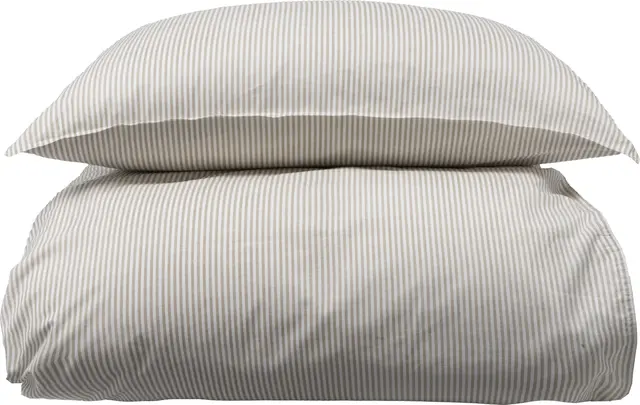 Borås Cotton Cille sengesett 140x200/50x70 Beige 