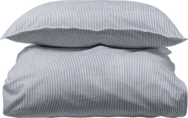Borås Cotton Cille sengesett 140x220/50x70 Blå 