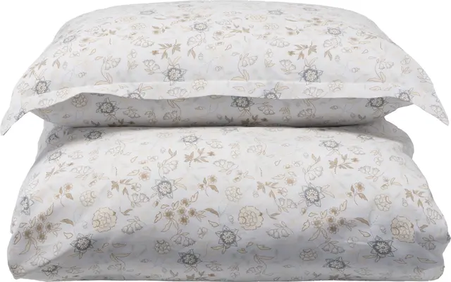 Borås Cotton Liva sengesett 140x200/50x70 Blå 