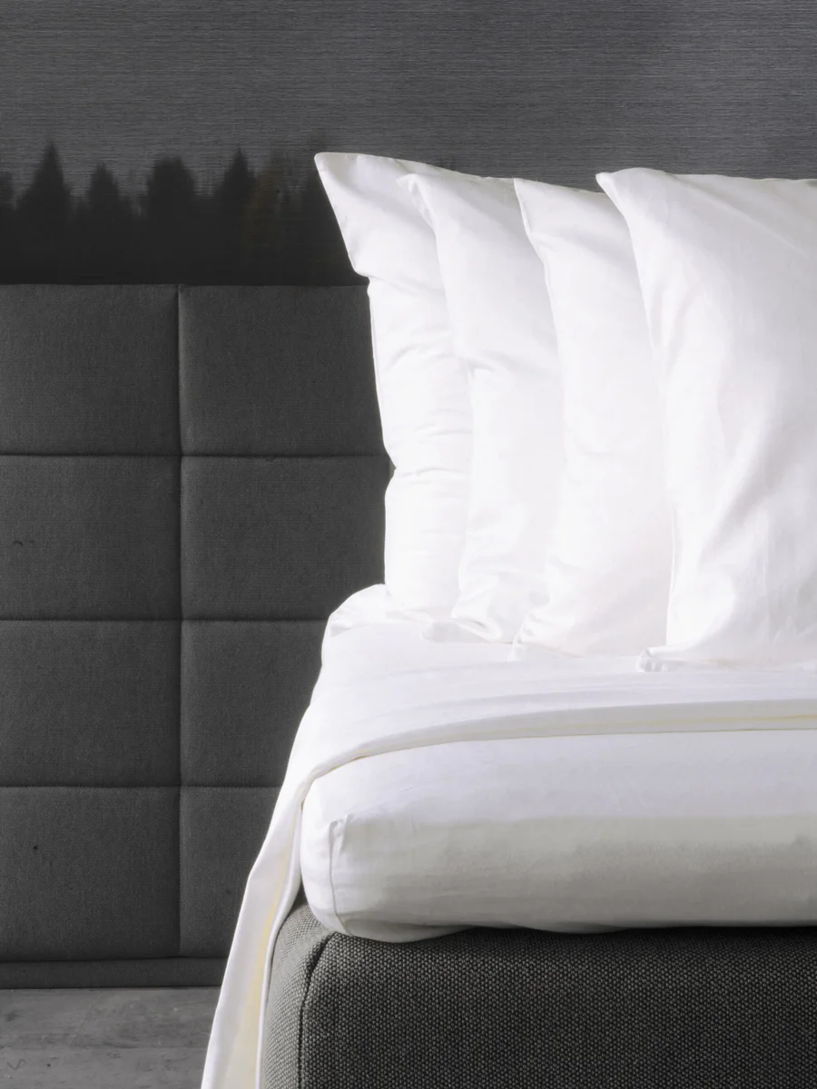 Borås Cotton Cloud konvoluttlaken 180x210 Hvit / Optical white 