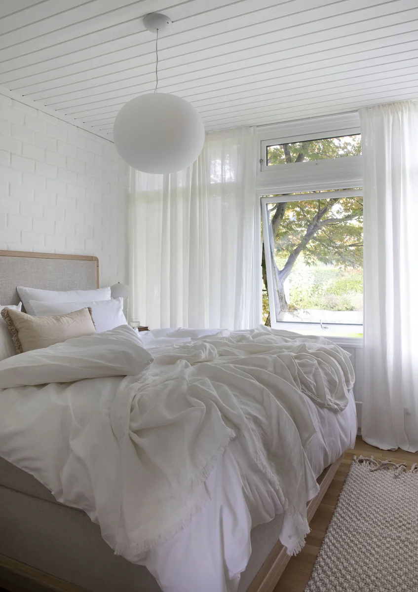 Borås Cotton Cloud sengesett 140x200/50x70 Hvit / Optical white 