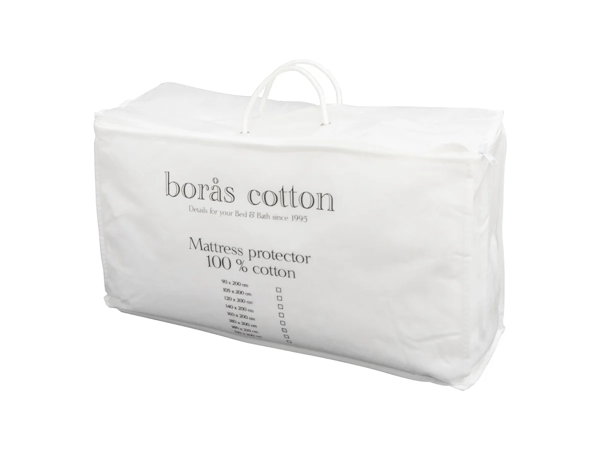 Madrassbeskytter Borås Cotton 140x200 Hvit 