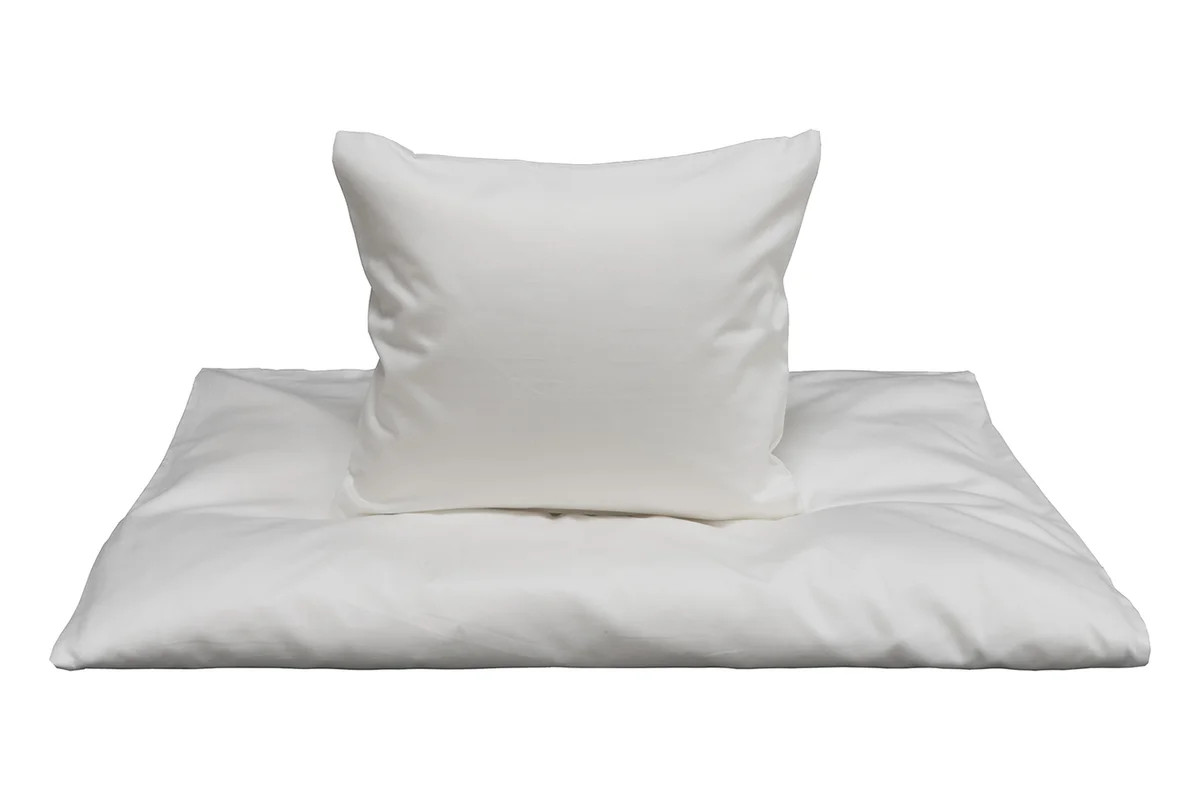 Cozy Cloud sengesett 80x100/35x40 Hvit / Optical white 