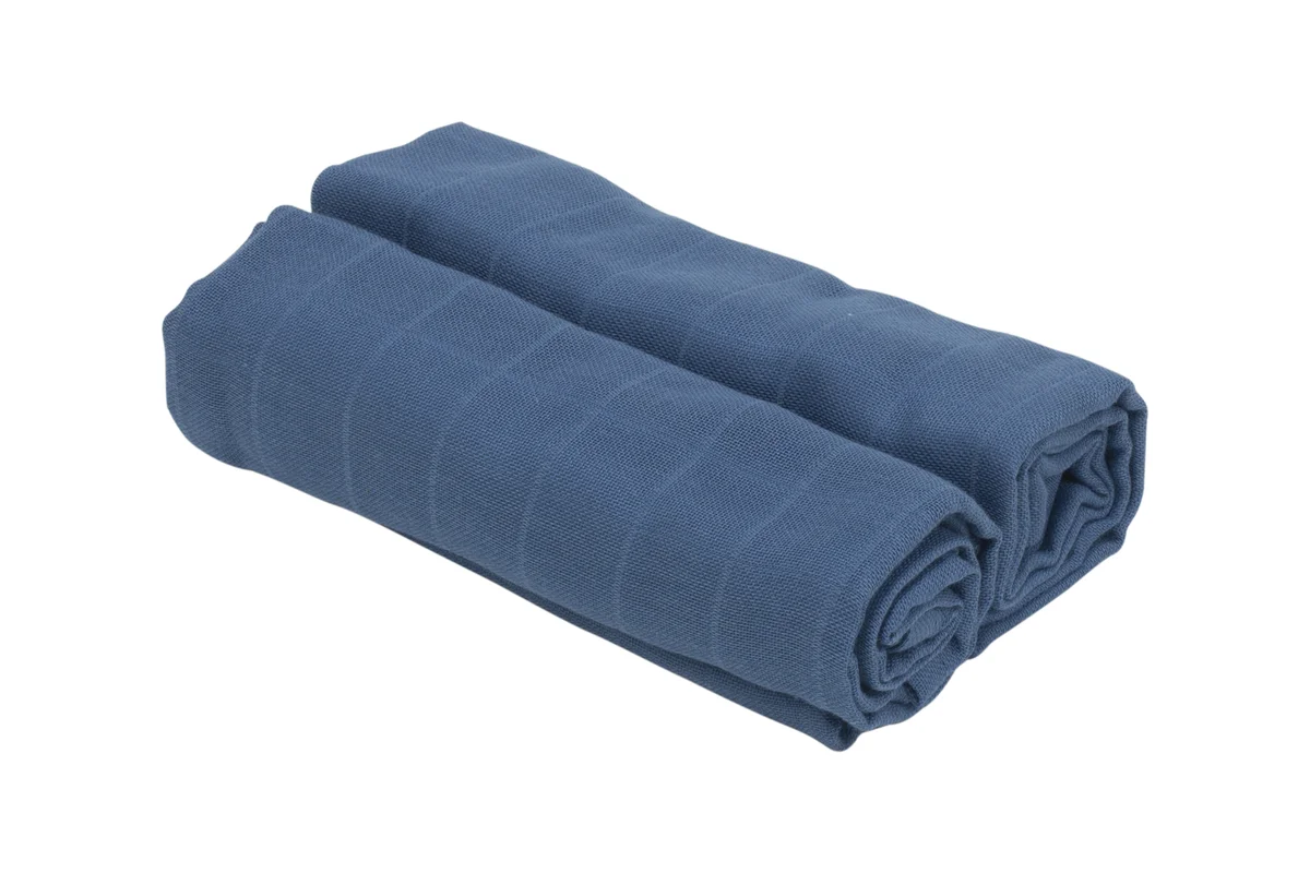 2 pack muslin klut i bambus og bomull