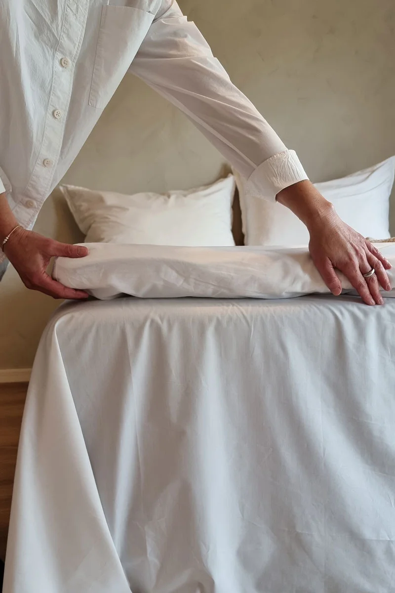 Borås Cotton Superior laken percale 180x270 Hvit 