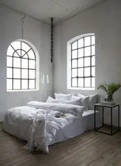 Bor&#229;s Cotton Canasta pledd 130x240 White