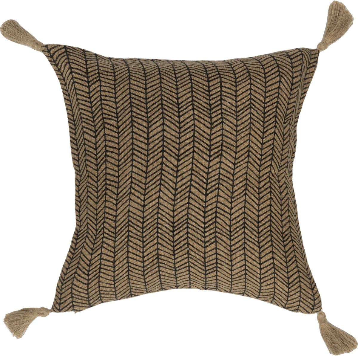 Gustav Ovland Arrow putetrekk 50x50 Sort / Kull 