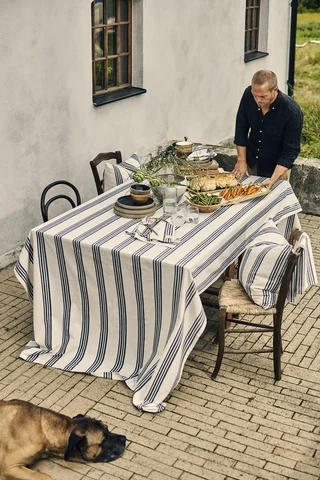 Gustav Ovland Apell putetrekk 50x50 Blå / Blåbær