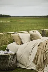 Gustav Ovland Marabel sengesett 140x200/50x70 Beige / Vass