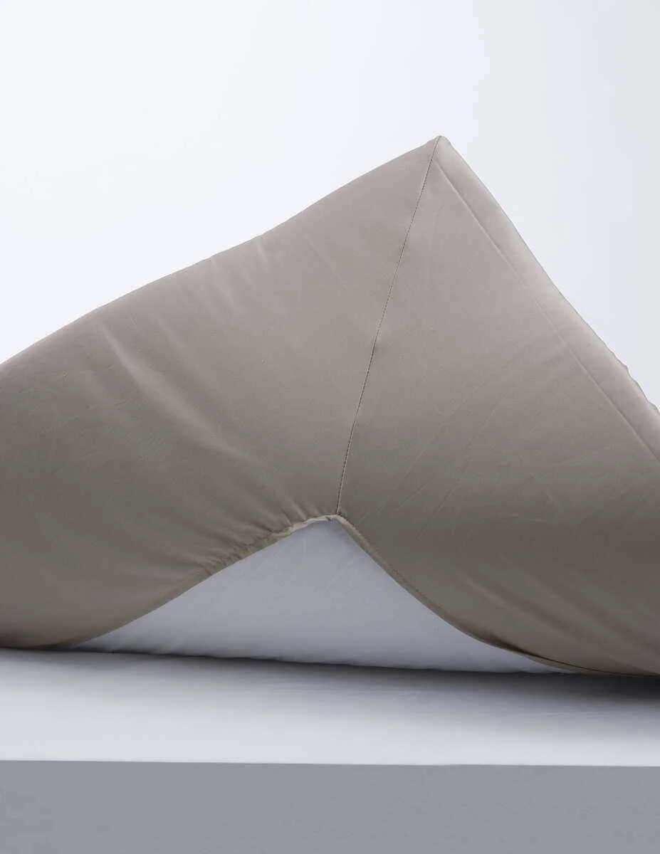 Halvor Bakke Konvoluttlaken egyptisk bom 180x200x30 Beige / Pure cashmere 