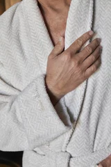 Halvor Bakke Verbier badekåpe S/M Beige / Pure cashmere