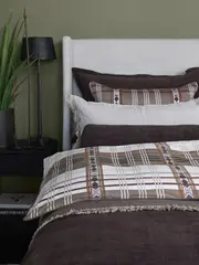 Halvor Bakke Matterhorn sengesett 140x200/50x70 Beige / Pure cashmere
