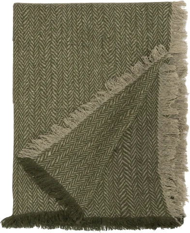 Halvor Bakke Asima pledd 120x200 Grønn