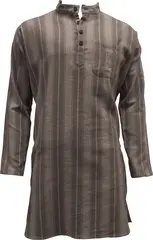 Halvor Bakke Charleston Hill nattskjorte L/XL Brun / Muldvarp