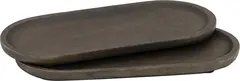 Halvor Bakke Truro brett 2-pack 30x14cm Brun