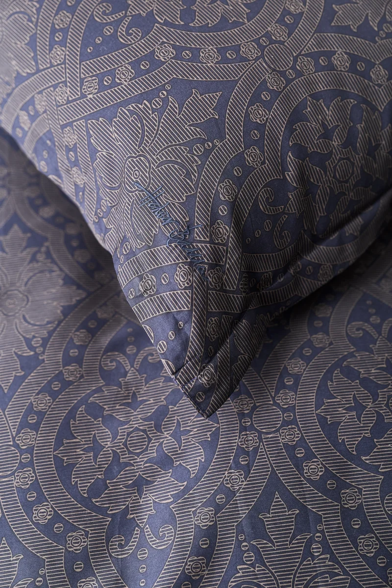 Halvor Bakke Frogner sengesett 200x220/2*50x70 Blå / Midnight blue 