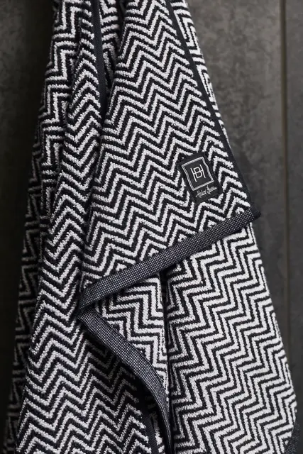 Halvor Bakke Verbier håndkle 50x70 Blå / Midnight blue 