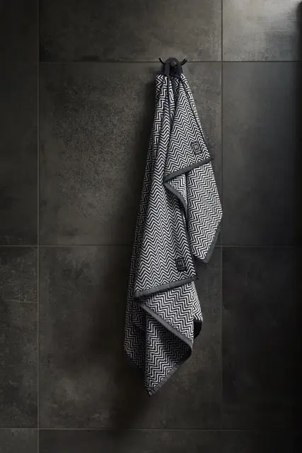 Halvor Bakke Verbier håndkle 50x70 Blå / Midnight blue 