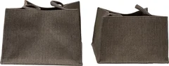 Halvor Bakke Asima oppbevaring sett av 2 40x35x25/45x40x30 Brun