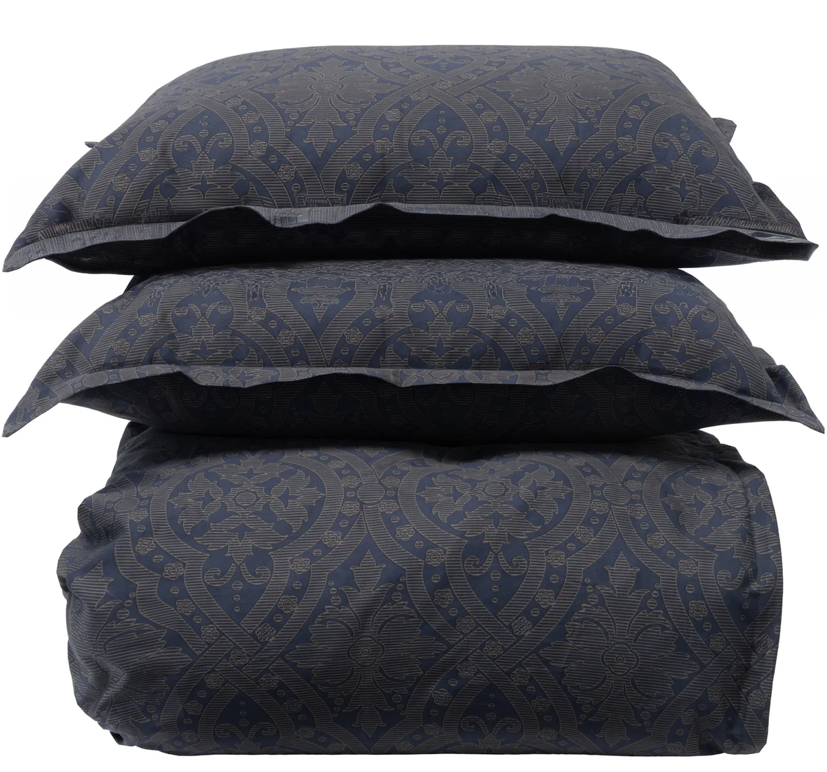 Halvor Bakke Frogner sengesett 200x220/2*50x70 Blå / Midnight blue 