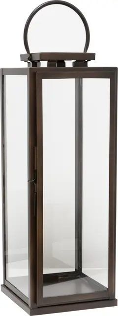 Halvor Bakke Marmi lanterne stål Høyde 56 cm Brun 