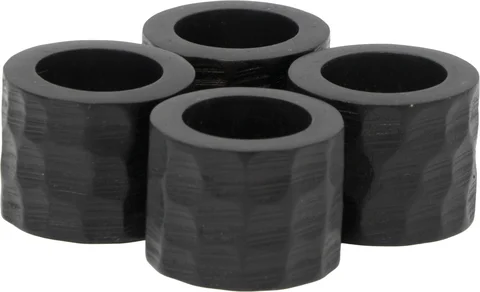 Halvor Bakke Pret serviettring 4-pack Sort