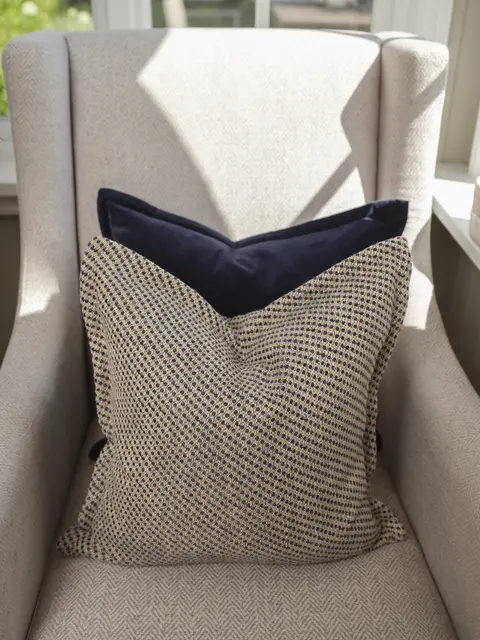 Halvor Bakke Altam putetrekk 50x50 Blå 