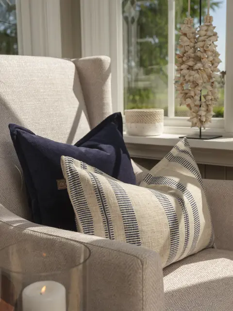 Halvor Bakke Scale putetrekk 40x60 Blå 