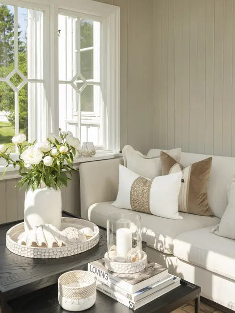 Halvor Bakke Erice putetrekk 40x60 Hvit 