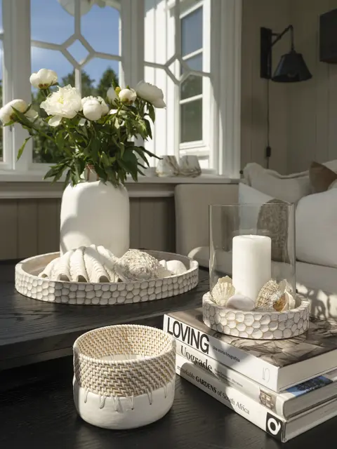 Halvor Bakke Bari vase H30 Hvit 