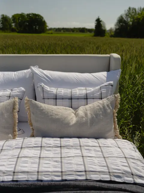 Halvor Bakke Nox sengesett 140x200/50x70 Blå / Midnight blue 