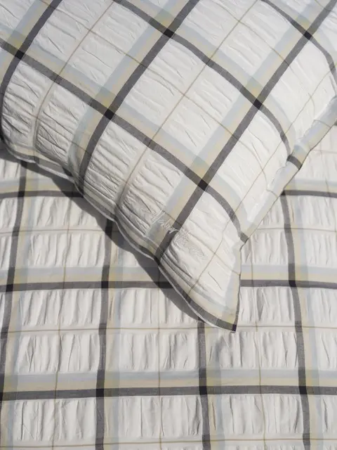 Halvor Bakke Nox sengesett 140x200/50x70 Blå / Midnight blue 