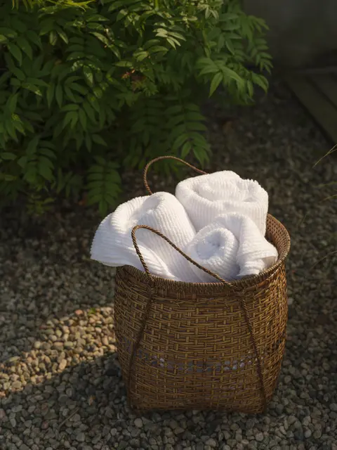 Halvor Bakke Ocean håndkle 50x100 Hvit / Brilliant white 