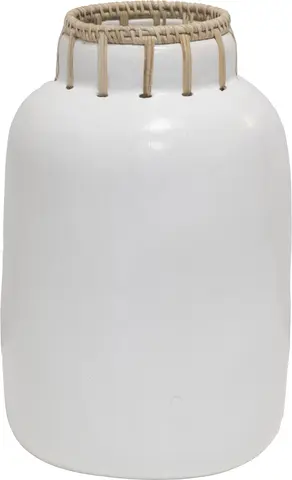 Halvor Bakke Bari vase H30 Hvit