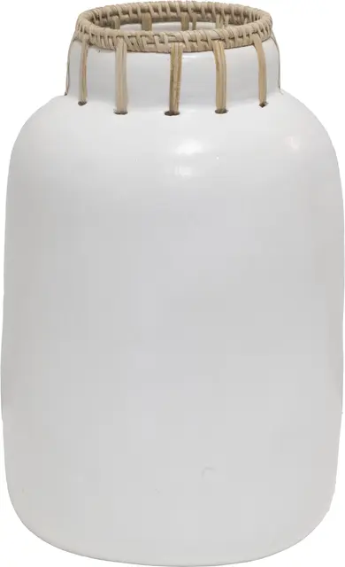 Halvor Bakke Bari vase H30 Hvit 