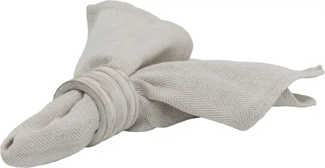 Halvor Bakke Lecce serviett 4-pack 45x45 Beige 