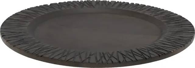 Halvor Bakke Palin dekketallerken 2-pack Ø33 Brun 