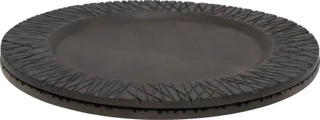 Halvor Bakke Palin dekketallerken 2-pack Ø33 Brun 