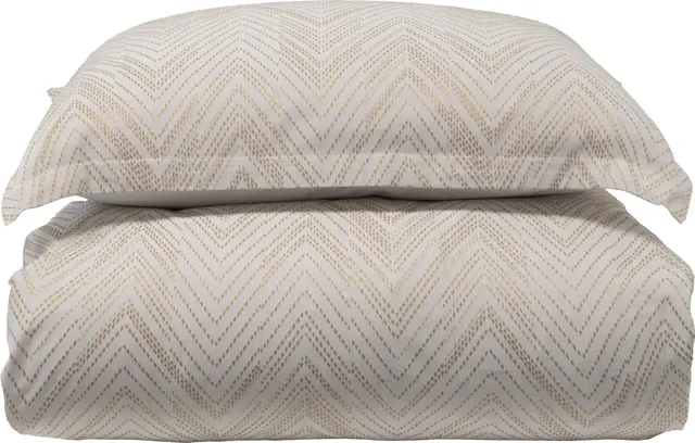 Halvor Bakke Zeva sengesett 140x220/50x70 Lys sand 