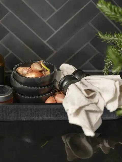 Halvor Bakke Koster tøyservietter 4-pk 45x45 Naturfarget 