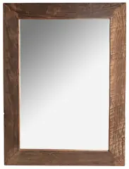 Halvor Bakke Turufjell speil treramme 70x110 Naturbrun