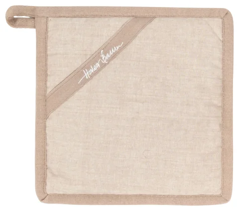 Halvor Bakke Færder gryteklut 2-pk bom 22x22 Beige