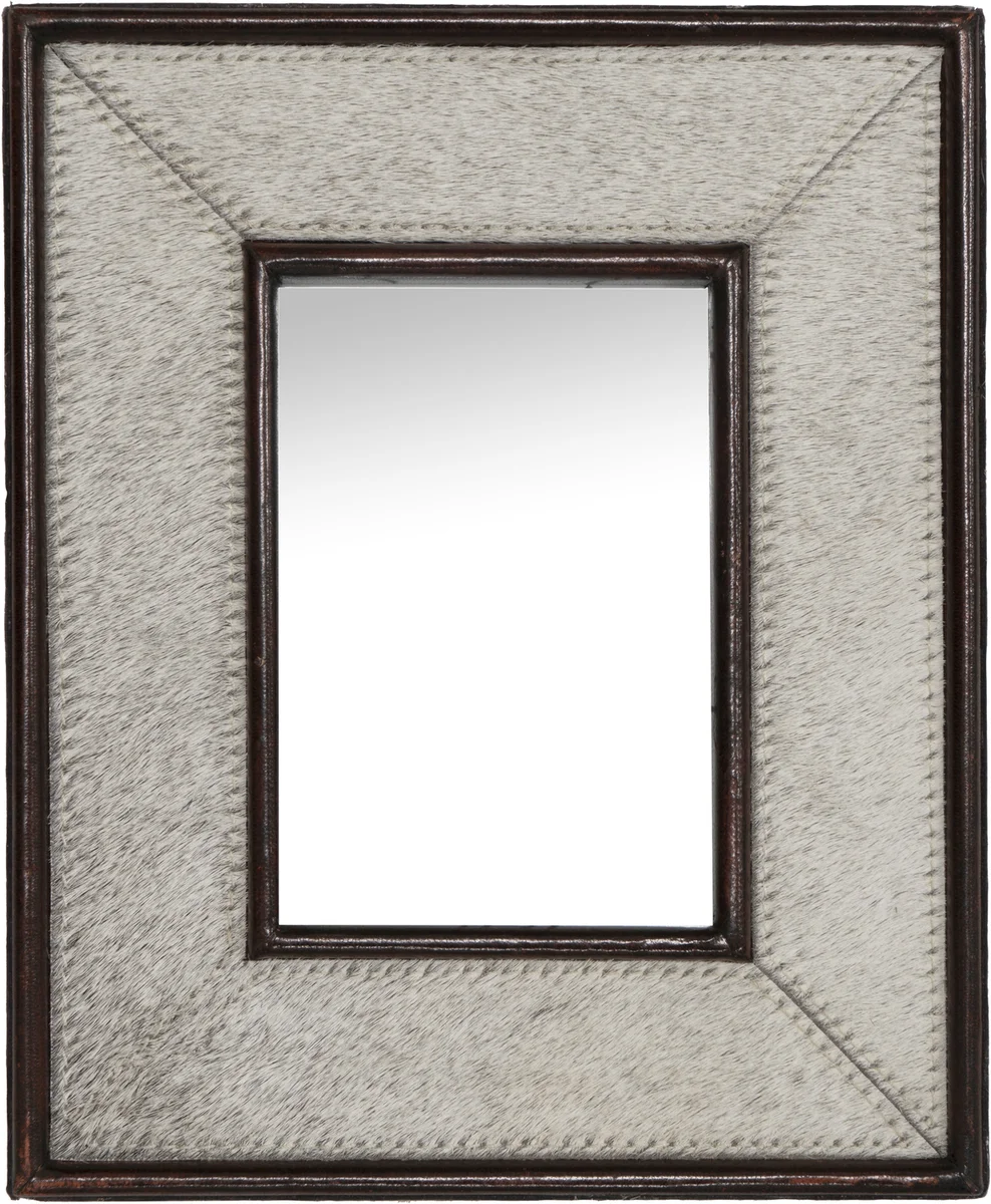 Halvor Bakke ramme i skinn foto 10x15 23x28 tofarget skinnramme 