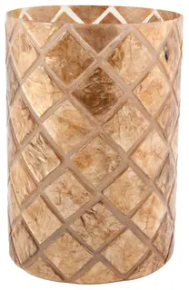 Halvor Bakke Varca rutet telysholder &#216;15 H20 Bronse Capiz