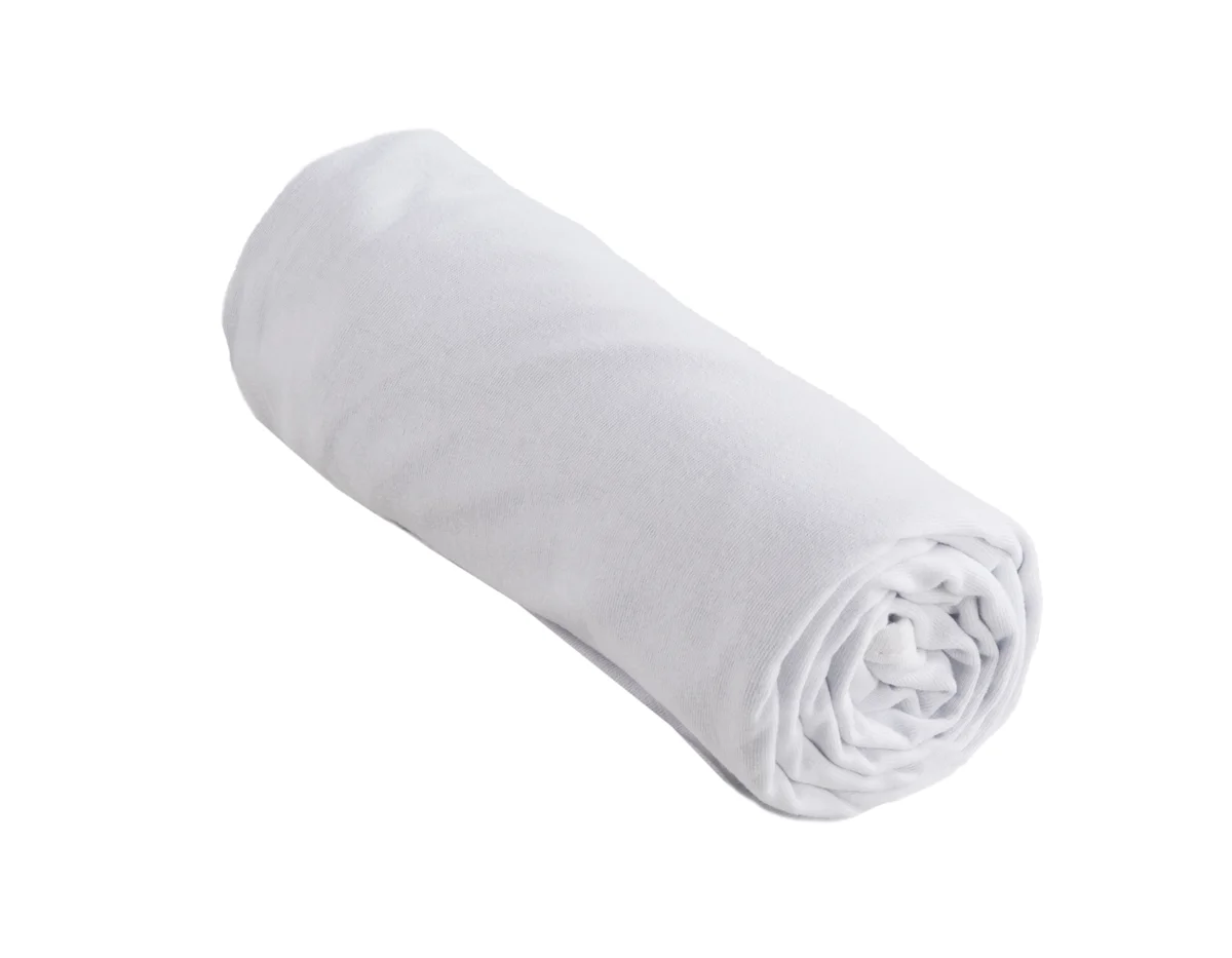 Linnea jerseylaken 40x90 hvit 