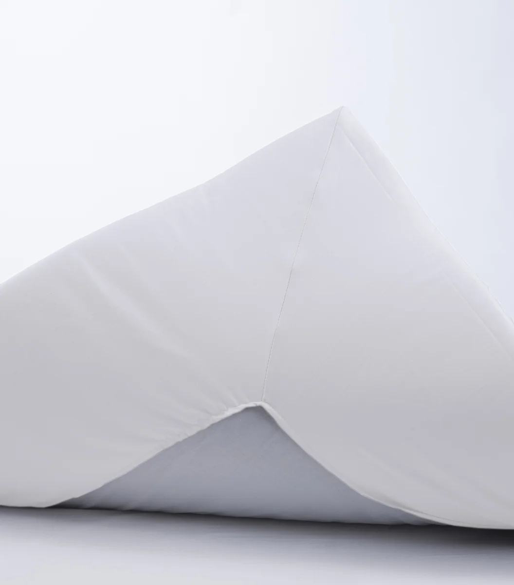 Borås Cotton Cloud konvoluttlaken 180x210 Hvit / Optical white 
